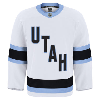 Men's Utah Mammoth Fanatics White Away Authentic Pro Jersey