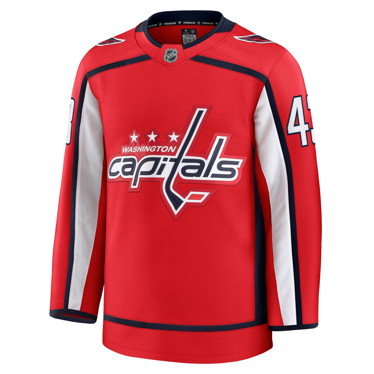 Men's Washington Capitals Tom Wilson Fanatics Red Home Premium Jersey