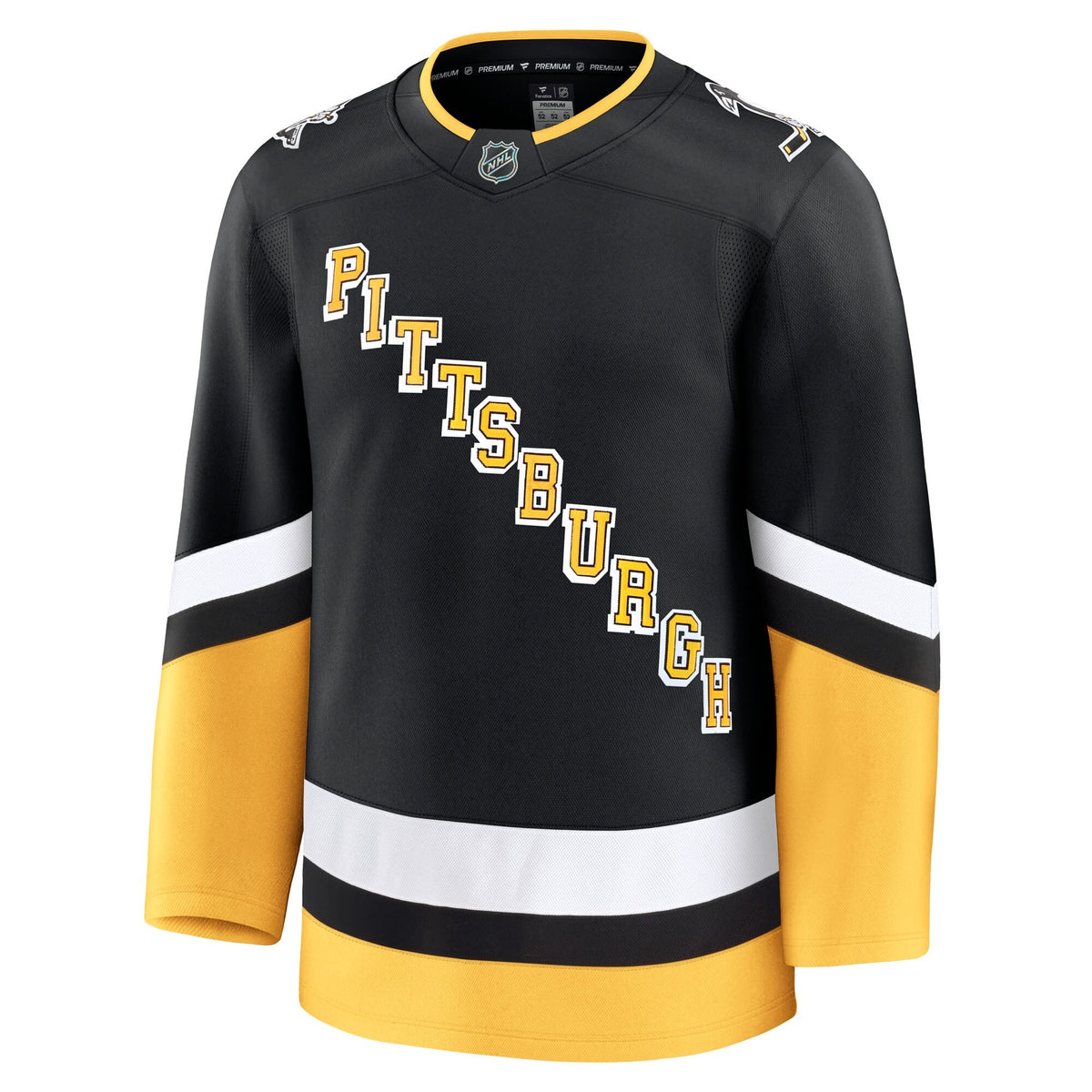 Men's Pittsburgh Penguins Fanatics Black Alternate Premium Jersey