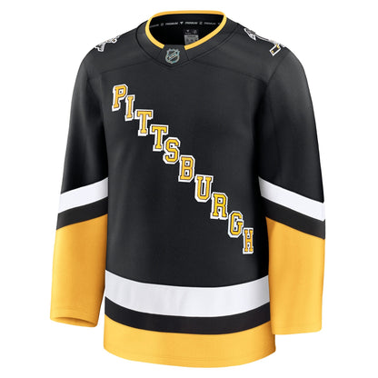 Men's Pittsburgh Penguins Fanatics Black Alternate Premium Jersey