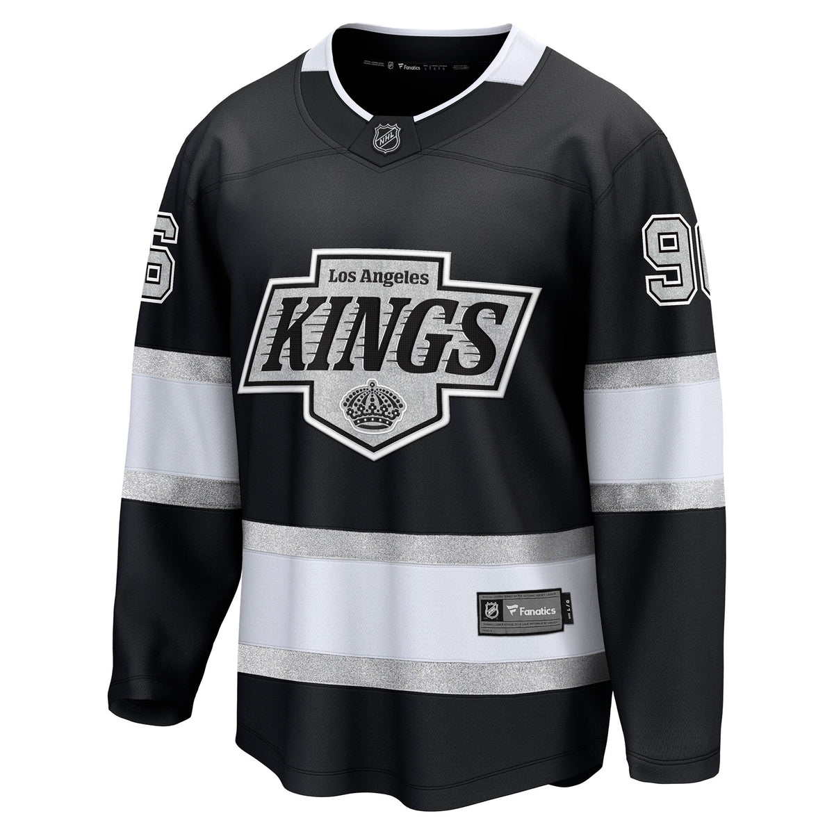 Men's Los Angeles Kings Andrei Kuzmenko Fanatics Black Home Breakaway Jersey