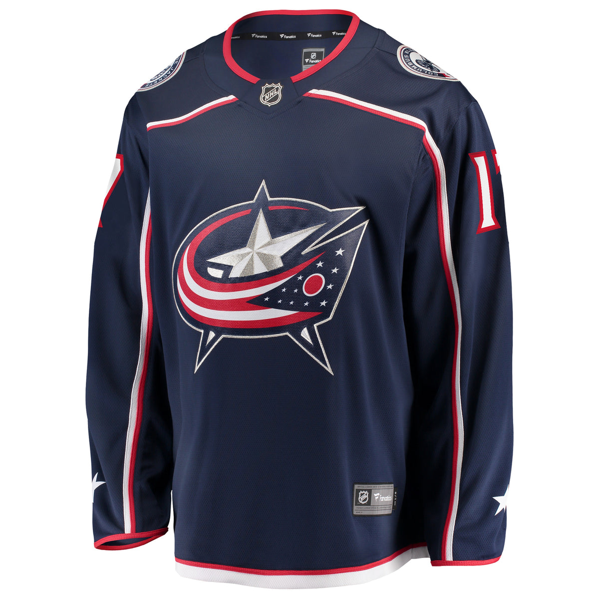 Men's Columbus Blue Jackets Mason Marchment Fanatics Navy Home Premier Breakaway Player Jersey