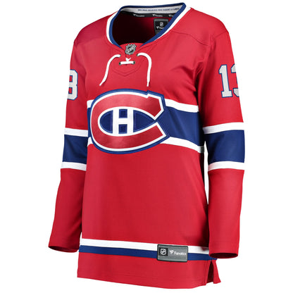 Women's Montreal Canadiens Cole Caufield Fanatics Red Home Premier Breakaway Player Jersey Breakaway Jersey