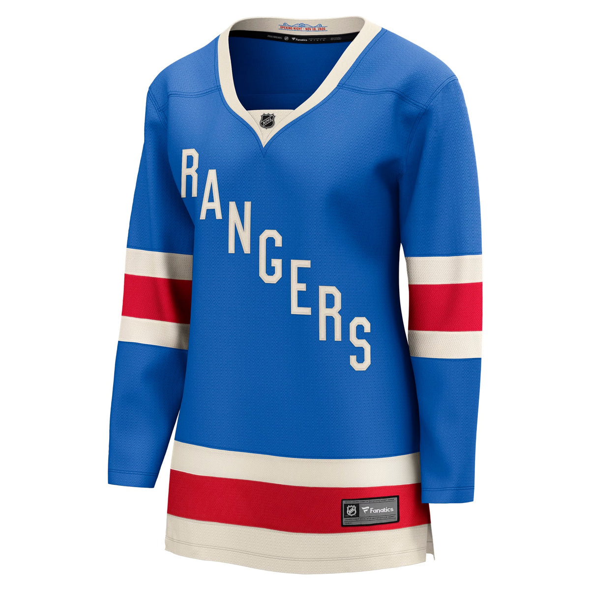 Women's New York Rangers Fanatics Blue Centennial Breakaway Jersey