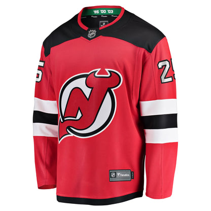 Men's New Jersey Devils Jacob Markstrom Fanatics Red Home Premier Breakaway Player Jersey