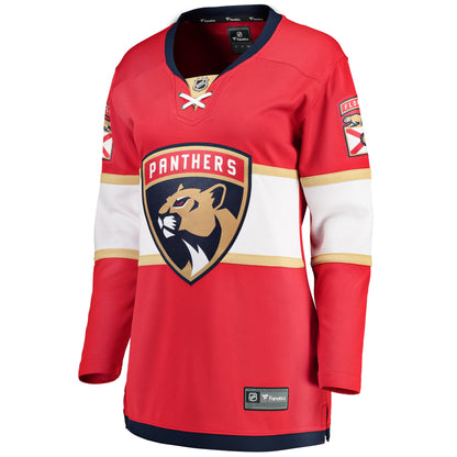 Women's Florida Panthers Fanatics Red Home Breakaway Jersey