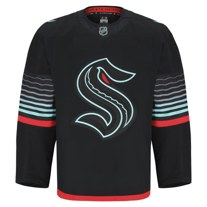 Men's Seattle Kraken Fanatics Black Alternate Authentic Pro Jersey