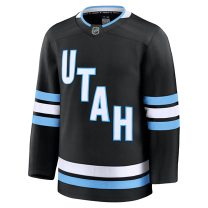 Men's Utah Mammoth Fanatics Black Home Premium Jersey (2)