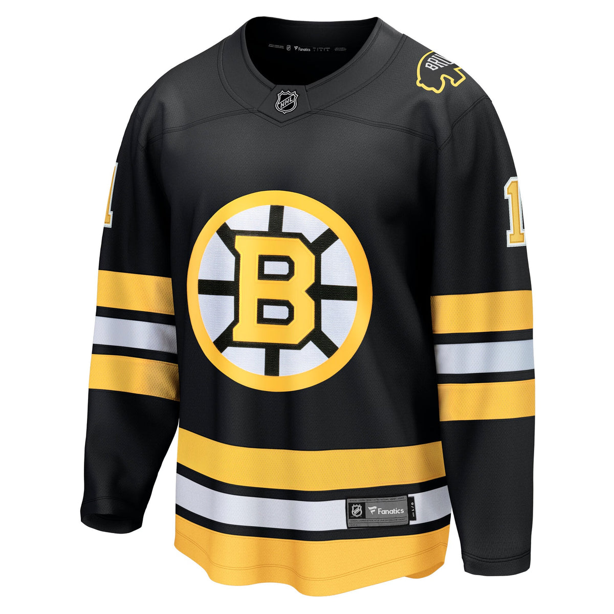 Men's Boston Bruins Jeremy Swayman Fanatics Black Home Breakaway Player Jersey