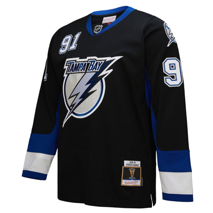 Men's Tampa Bay Lightning Steven Stamkos Mitchell & Ness Black 2008-09 Power Play Jersey