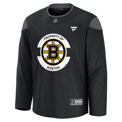 Men's Boston Bruins Fanatics Black Practice Jersey