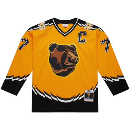 Men's Boston Bruins Ray Bourque Mitchell & Ness Gold Big & Tall 1996-97 Blue Line 2.0 Jersey