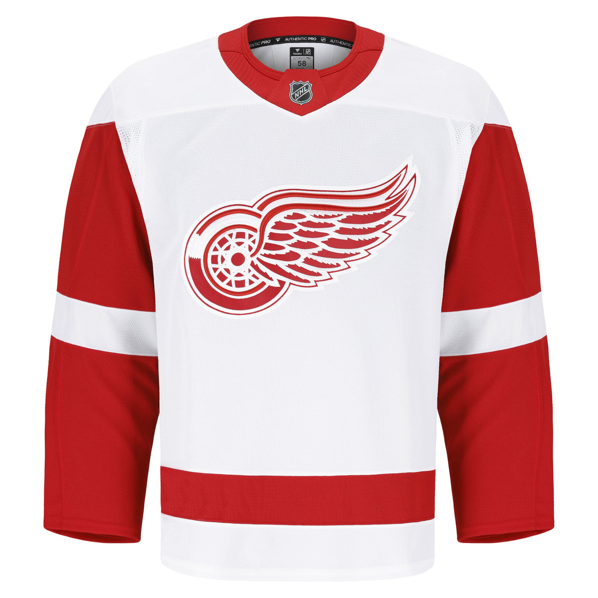 Men's Detroit Red Wings Fanatics White Away Authentic Pro Jersey