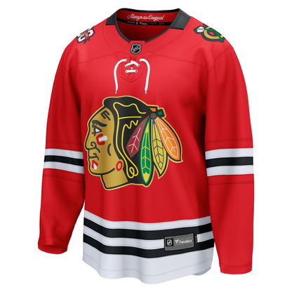 Men's Chicago Blackhawks Fanatics Red Centennial Breakaway Jersey
