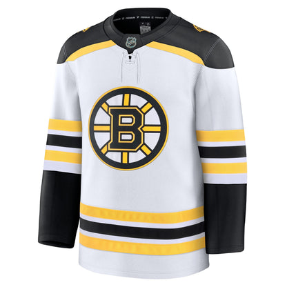 Men's Boston Bruins Fanatics White Away Premium Jersey (2)