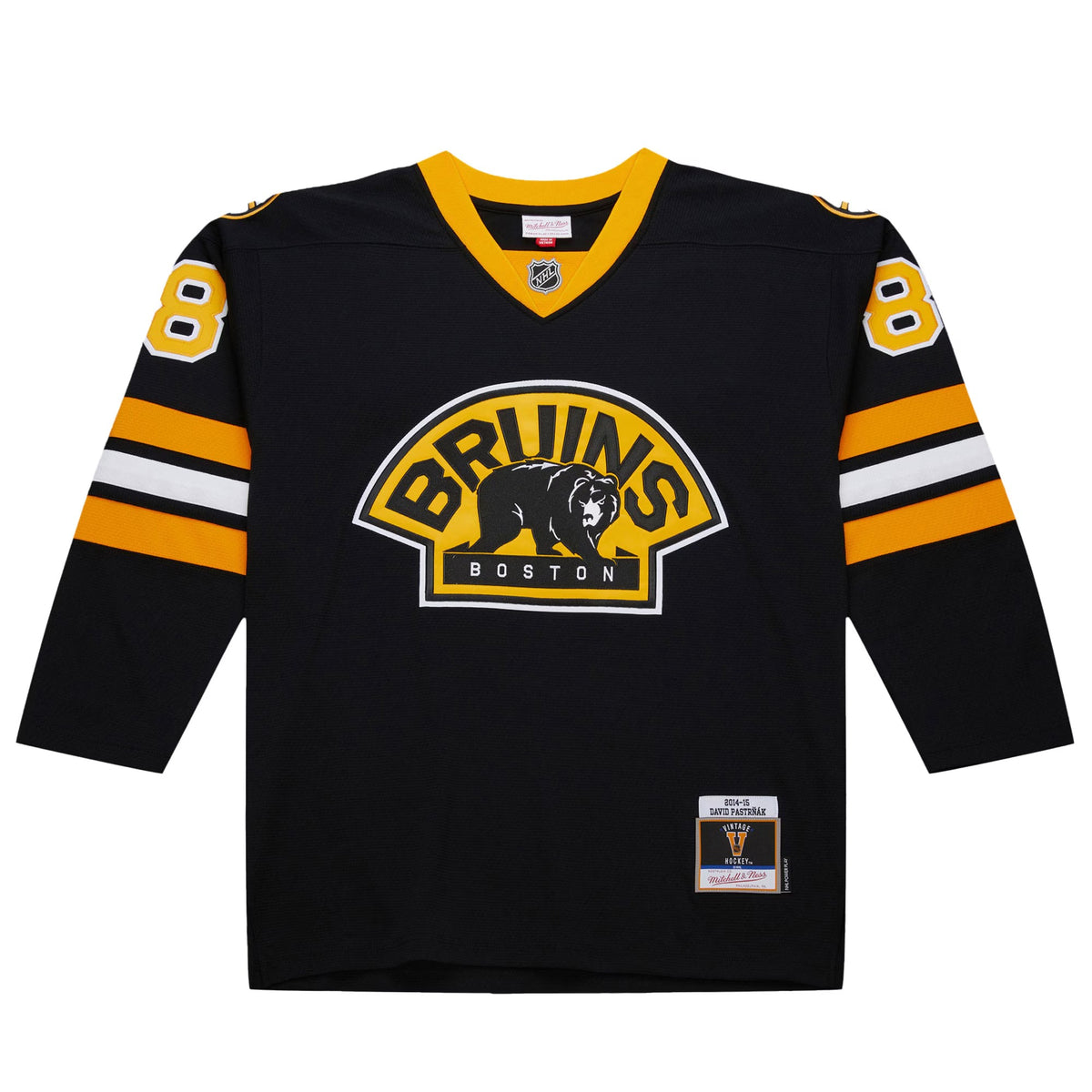 Men's Boston Bruins David Pastrnak Black 2014-15 Power Play Jersey