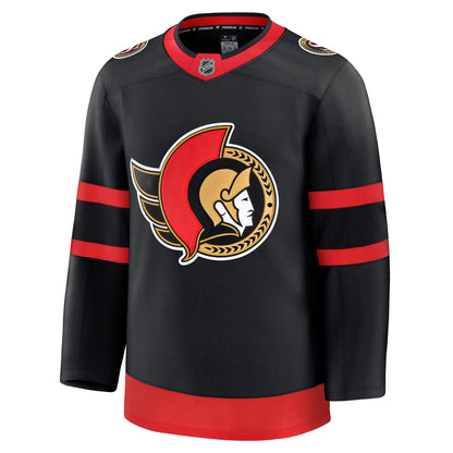 Men's Ottawa Senators Fanatics Black Home Premium Jersey