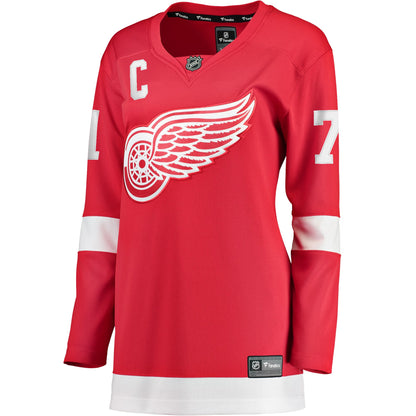 Women's Detroit Red Wings Dylan Larkin Fanatics Red Breakaway Jersey