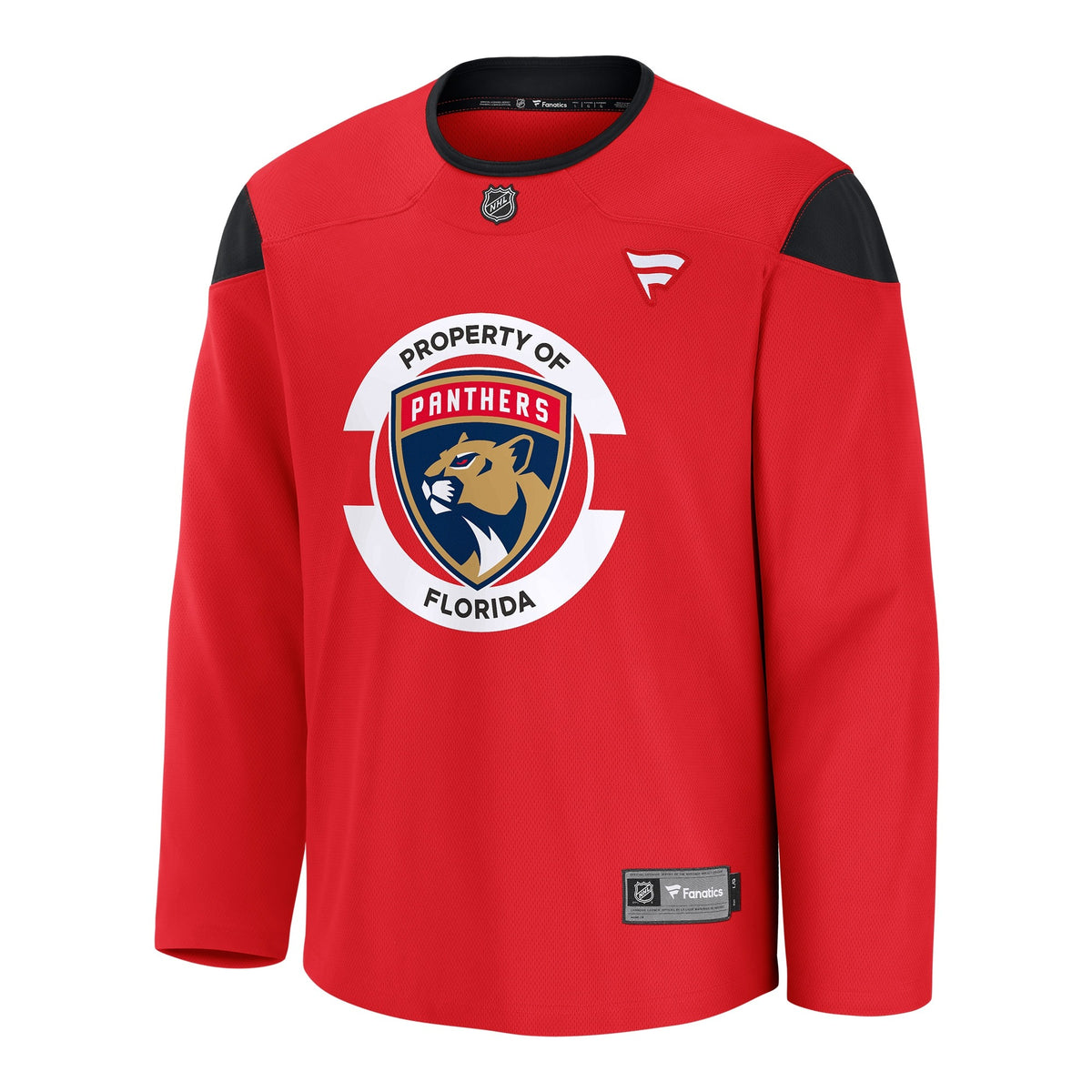 Men's Florida Panthers Fanatics Red Practice Jersey