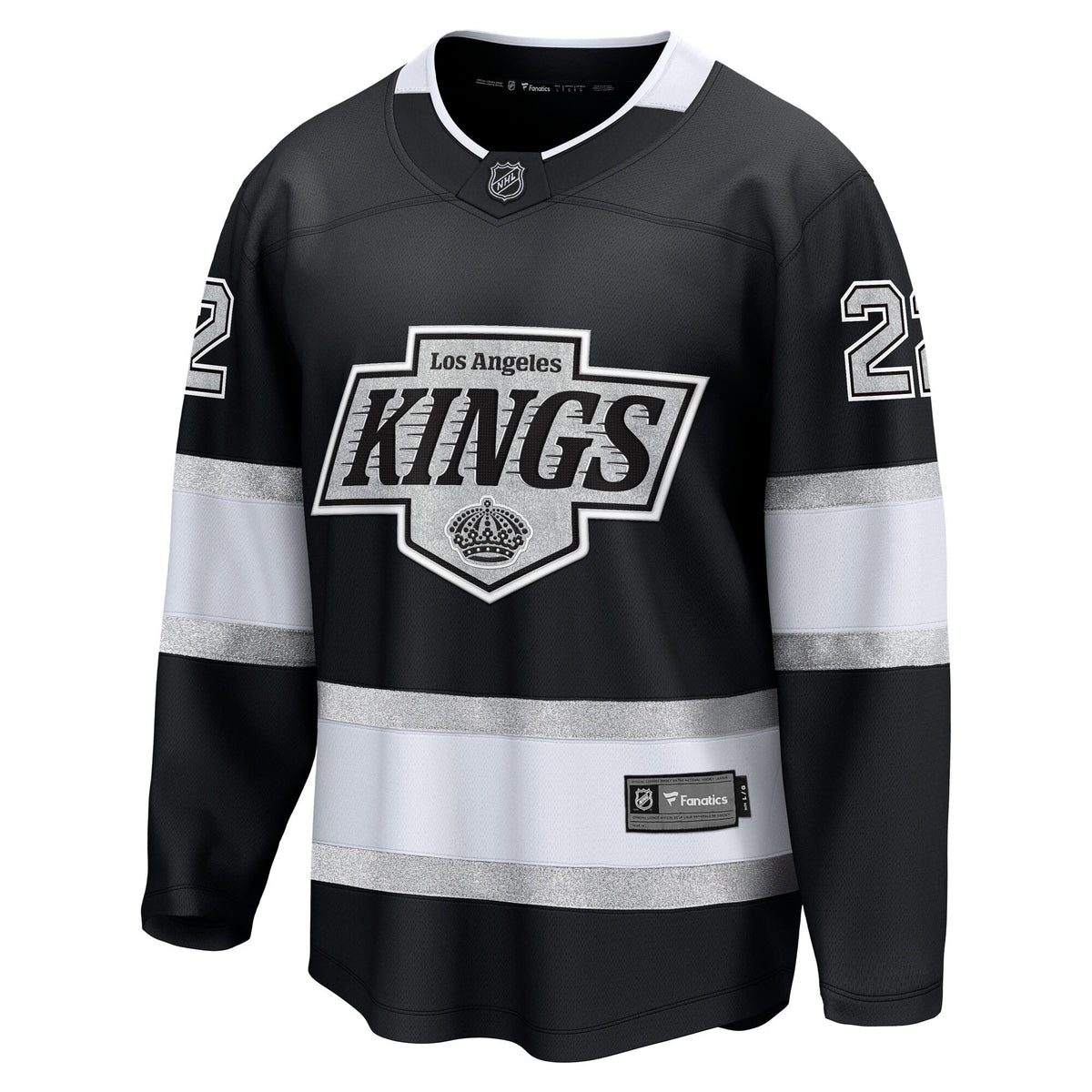 Men's Los Angeles Kings Kevin Fiala Fanatics Black Home Breakaway Jersey