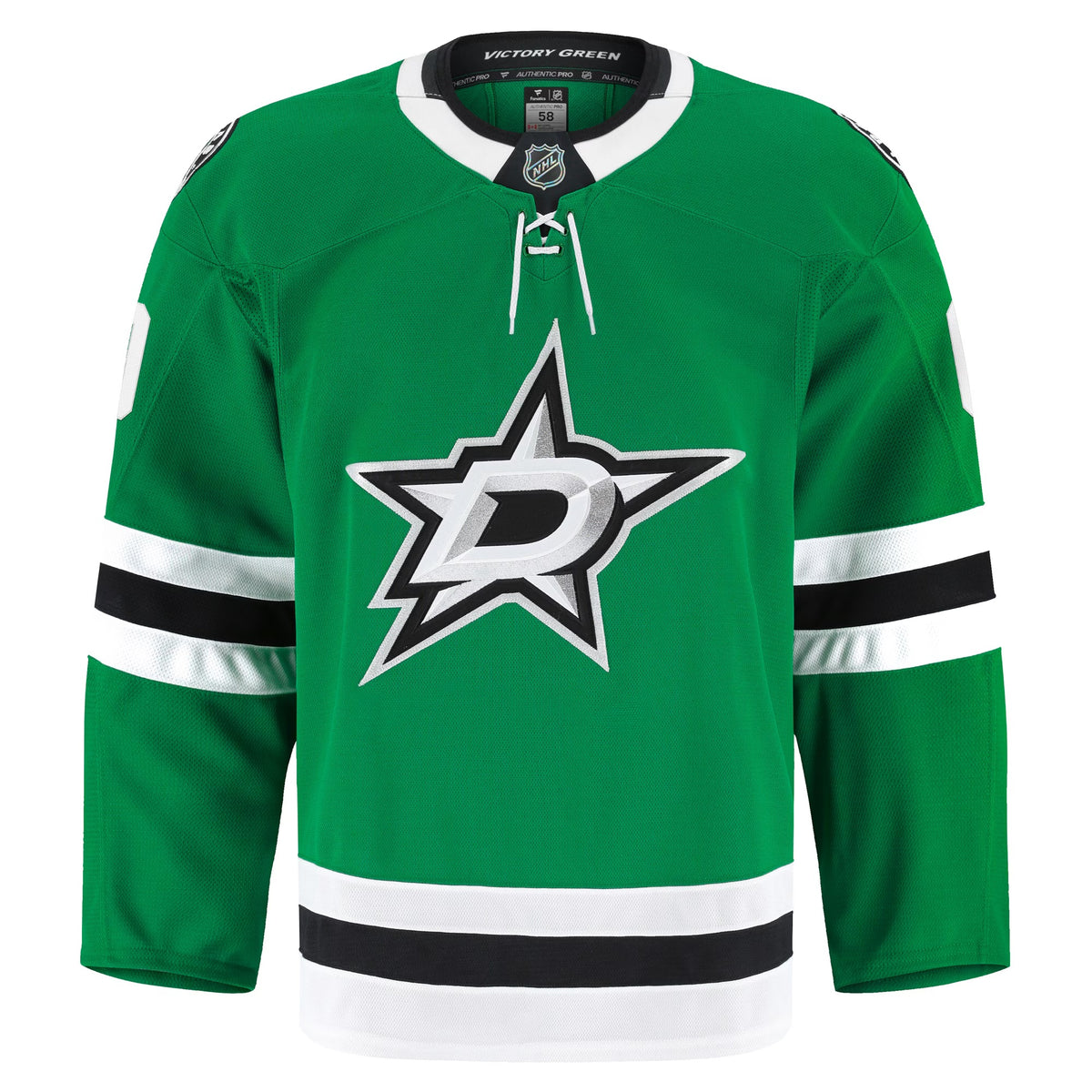Men's Dallas Stars Fanatics Kelly Green Home Authentic Pro Custom Jersey