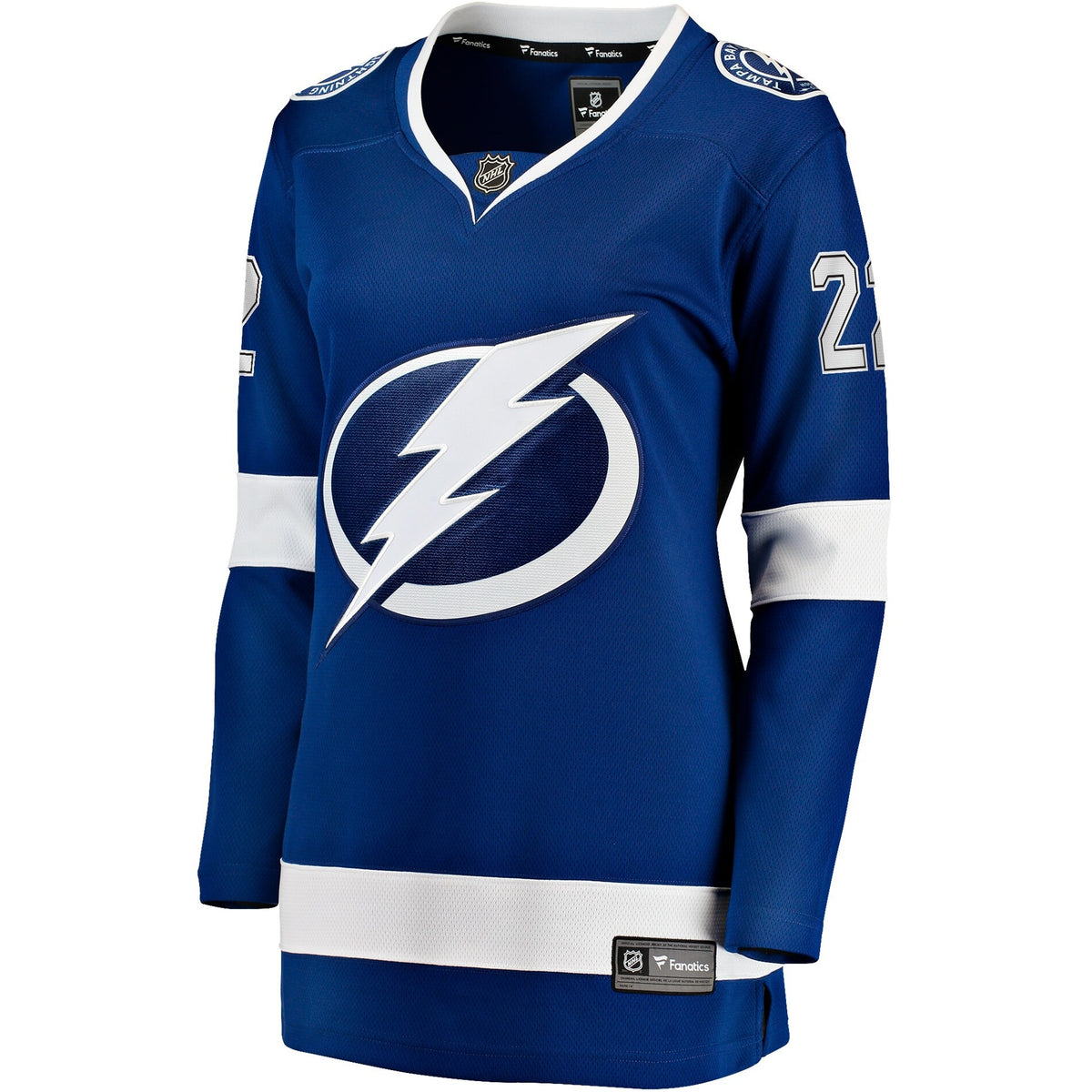 Women's Tampa Bay Lightning Oliver Bjorkstrand Fanatics Blue Home Breakaway Player Jersey