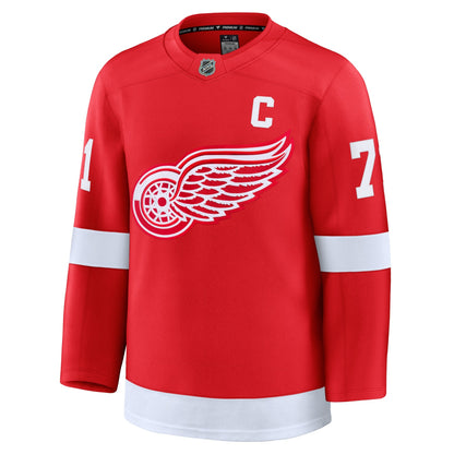 Men's Detroit Red Wings Dylan Larkin Fanatics Red Home Premium Jersey