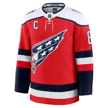 Men's Washington Capitals Alexander Ovechkin Fanatics Red Alternate Premium Player Jersey