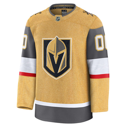 Men's Vegas Golden Knights Fanatics Gold Home Premium Custom Jersey