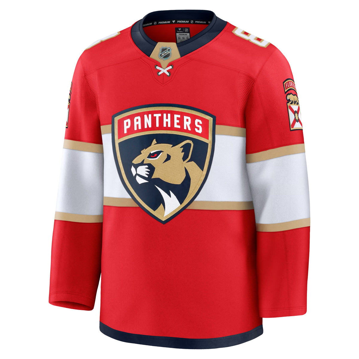 Men's Florida Panthers Brady Tkachuk Fanatics Red Home Premium Jersey