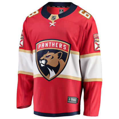 Men's Florida Panthers Brad Marchand Fanatics Red Home Breakaway Jersey