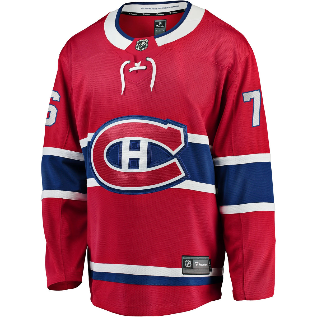Men's Montreal Canadiens Zack Bolduc Fanatics Red Home Breakaway Jersey