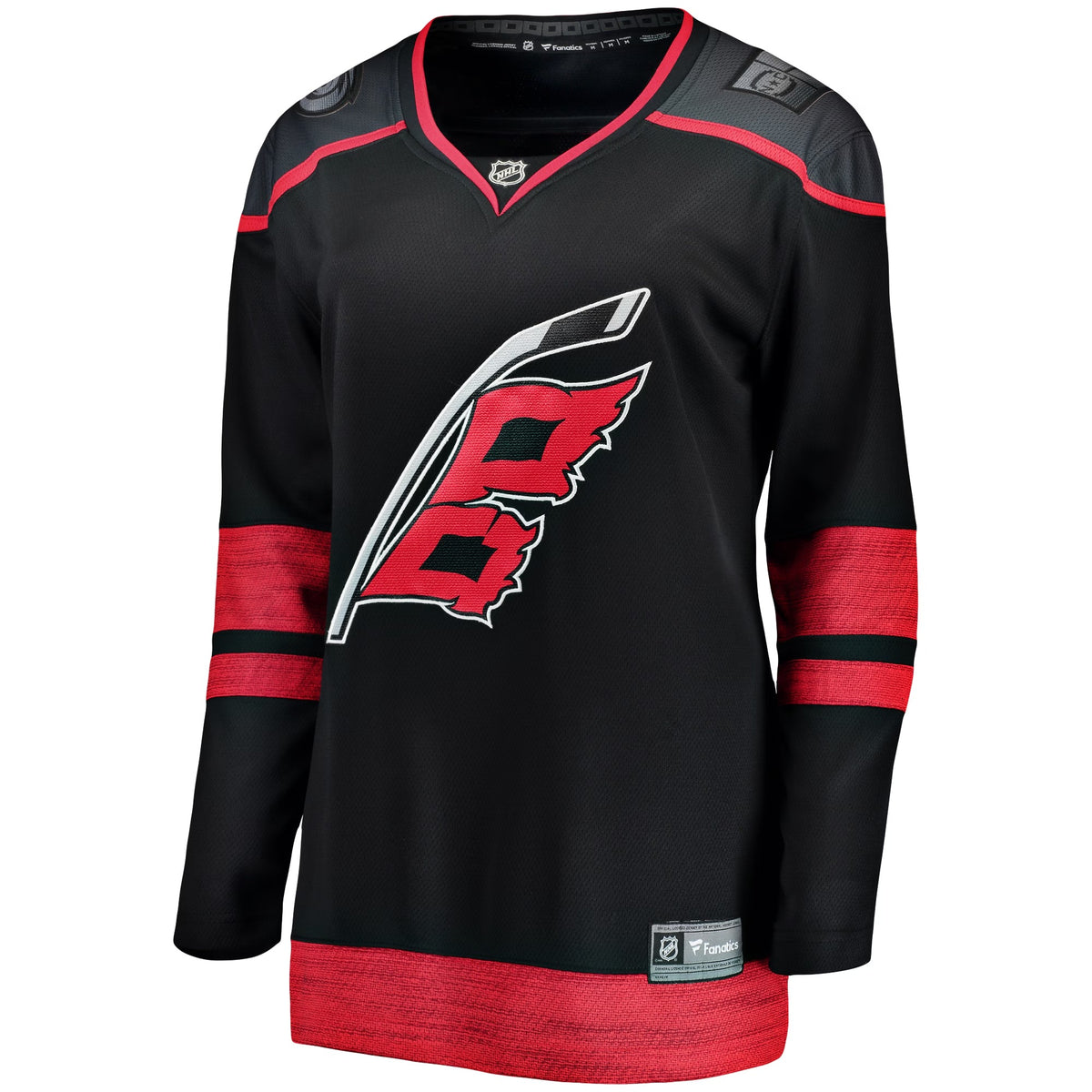 Women's Carolina Hurricanes Fanatics Black Home Breakaway Jersey