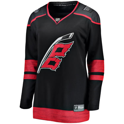 Women's Carolina Hurricanes Fanatics Black Home Breakaway Jersey