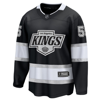 Men's Los Angeles Kings Quinton Byfield Fanatics Black Home Breakaway Jersey