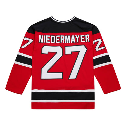 Men's New Jersey Devils Scott Niedermayer Red 2000_01 Power Play Jersey