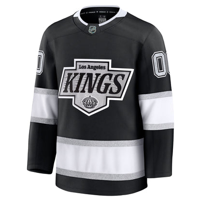 Men's Los Angeles Kings Fanatics Black Home Premium Custom Jersey