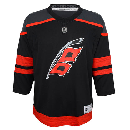 Youth Carolina Hurricanes Black Home Replica Jersey