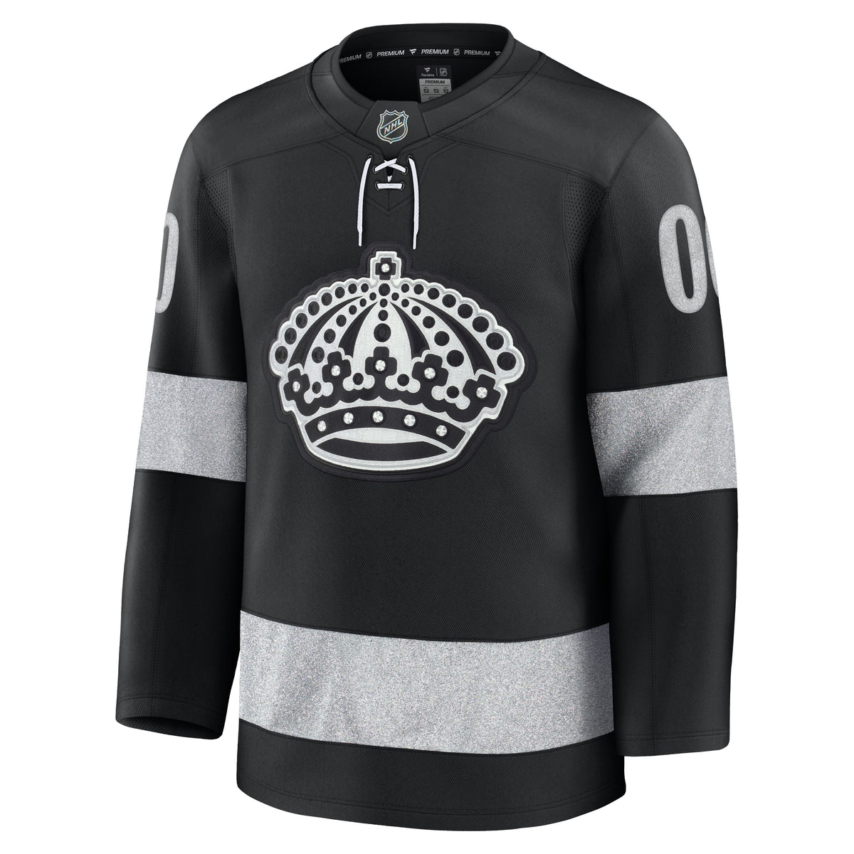 Men's Los Angeles Kings Fanatics Black Alternate Premium Custom Jersey