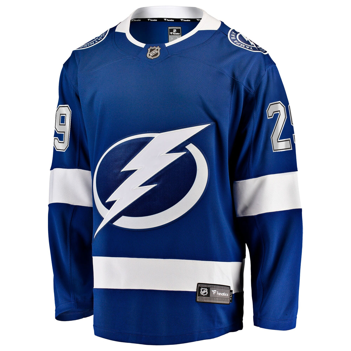 Men's Tampa Bay Lightning Pontus Holmberg Fanatics Blue Home Breakaway Jersey