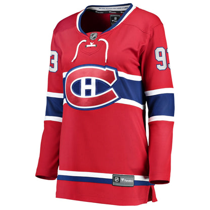 Women's Montreal Canadiens Ivan Demidov Fanatics Red Home Breakaway Player Jersey