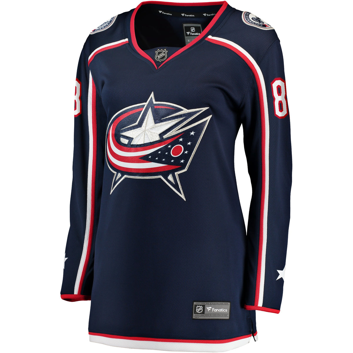 Women's Columbus Blue Jackets Conor Garland Indiana Navy Home Breakaway Jersey