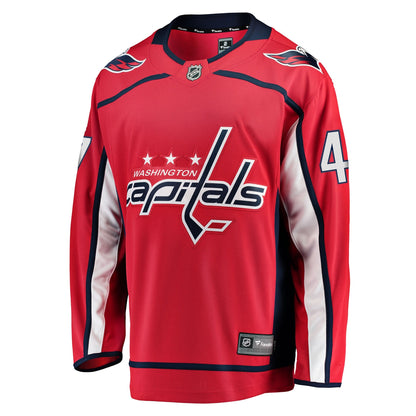 Men's Washington Capitals Declan Chisholm Fanatics Red Home Breakaway Jersey