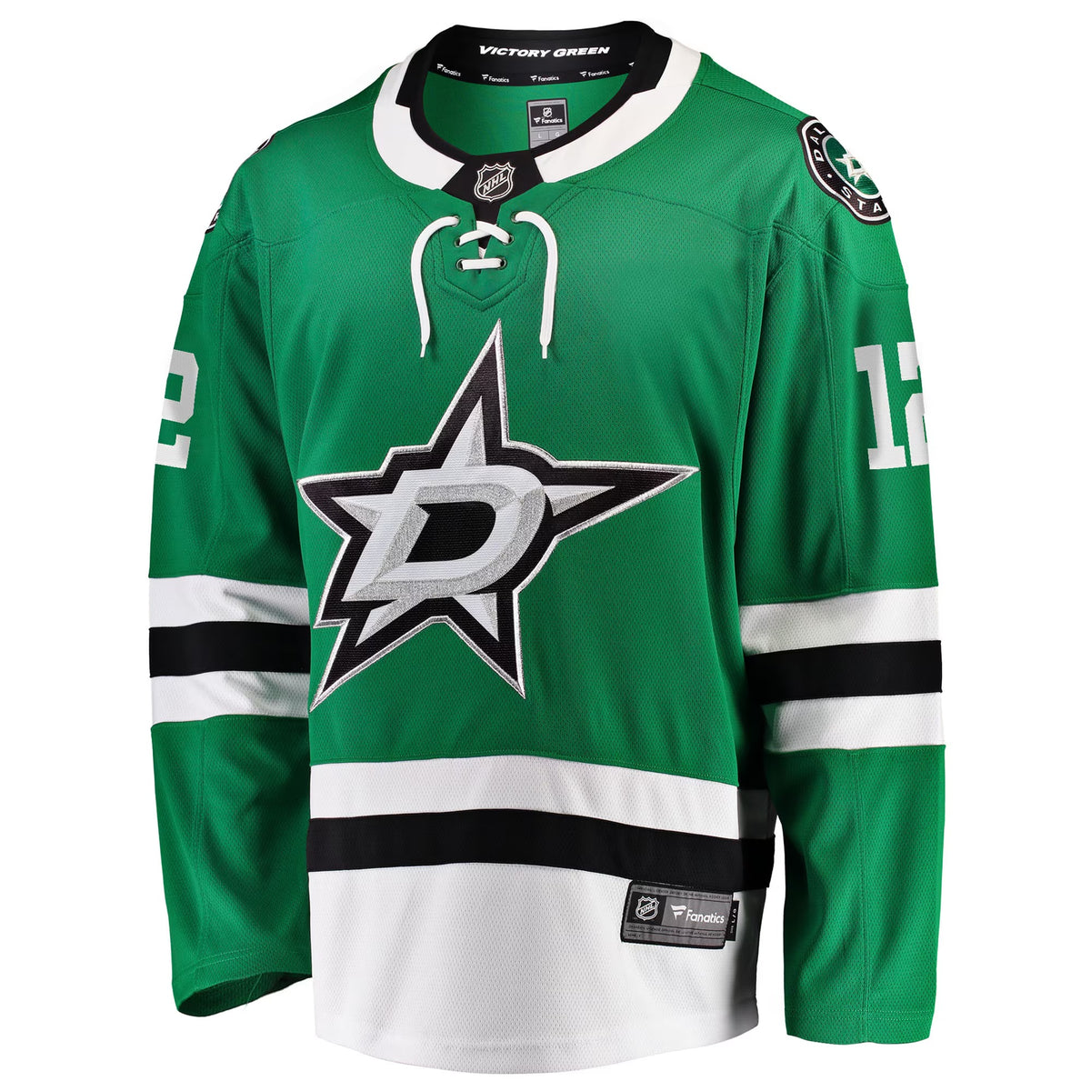 Men's Dallas Stars Radek Faksa Fanatics Kelly Green Home Breakaway Jersey