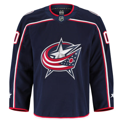 Men's Columbus Blue Jackets Fanatics Navy Home Authentic Pro Custom Jersey