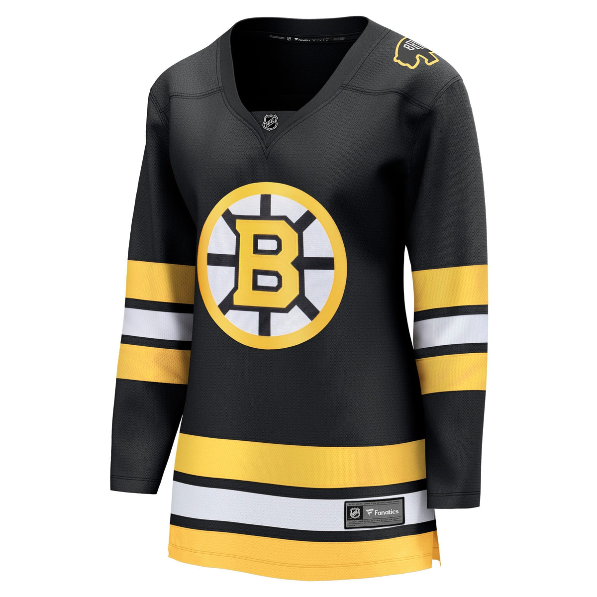 Women's Boston Bruins Fanatics Black Anniversary Home Breakaway Jersey