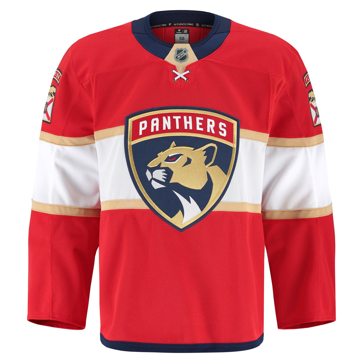 Men's Florida Panthers Fanatics Red Home Authentic Pro Jersey