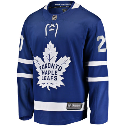 Men's Toronto Maple Leafs Joel Edmundson Fanatics Blue Home Premier Breakaway Player Jersey