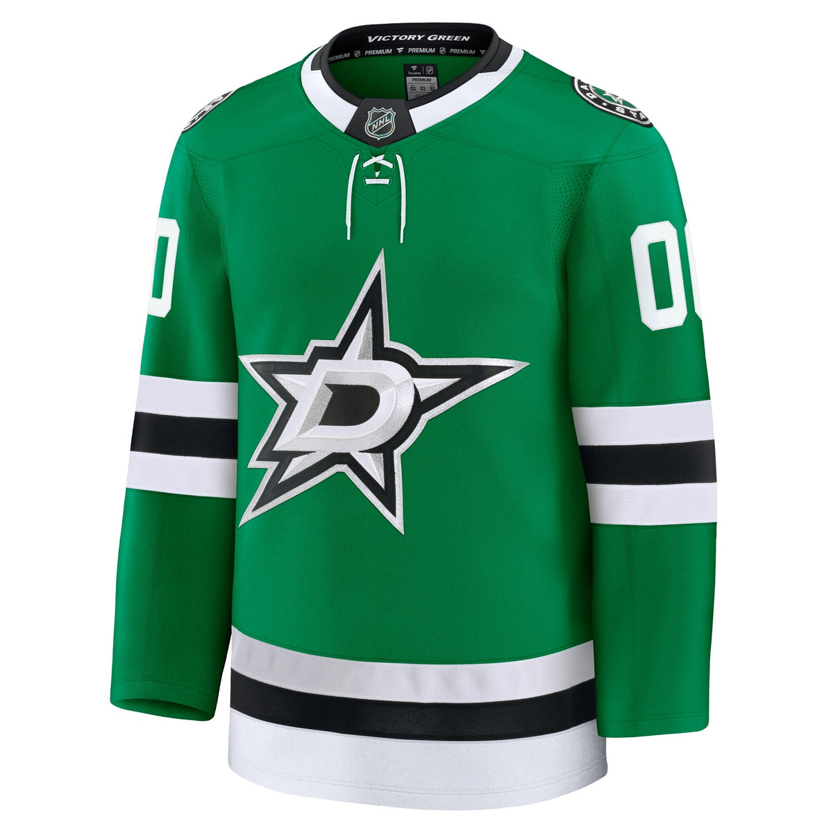 Men's Dallas Stars Fanatics Kelly Green Home Premium Custom Jersey