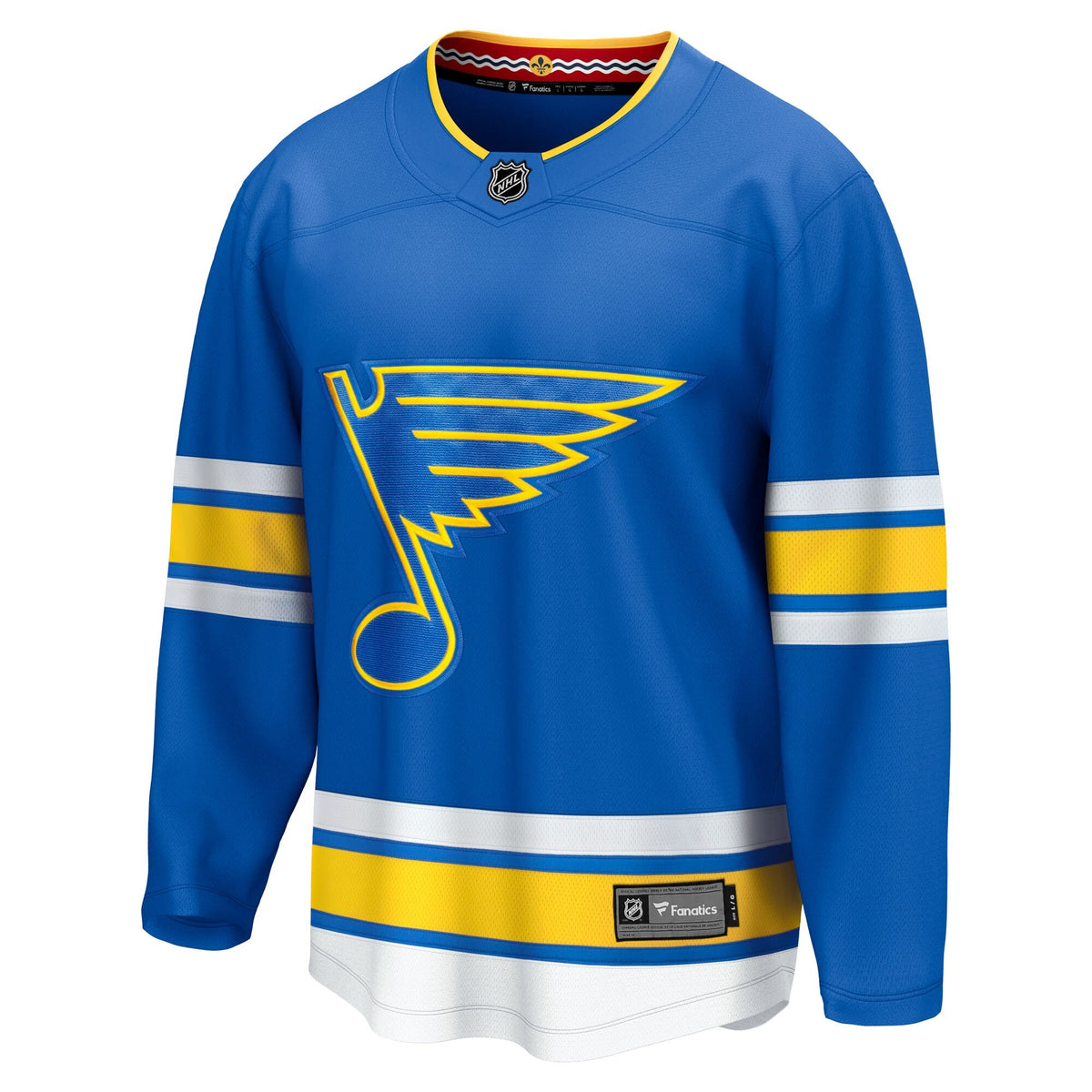 Men's St. Louis Blues Fanatics Blue Home Breakaway Jersey